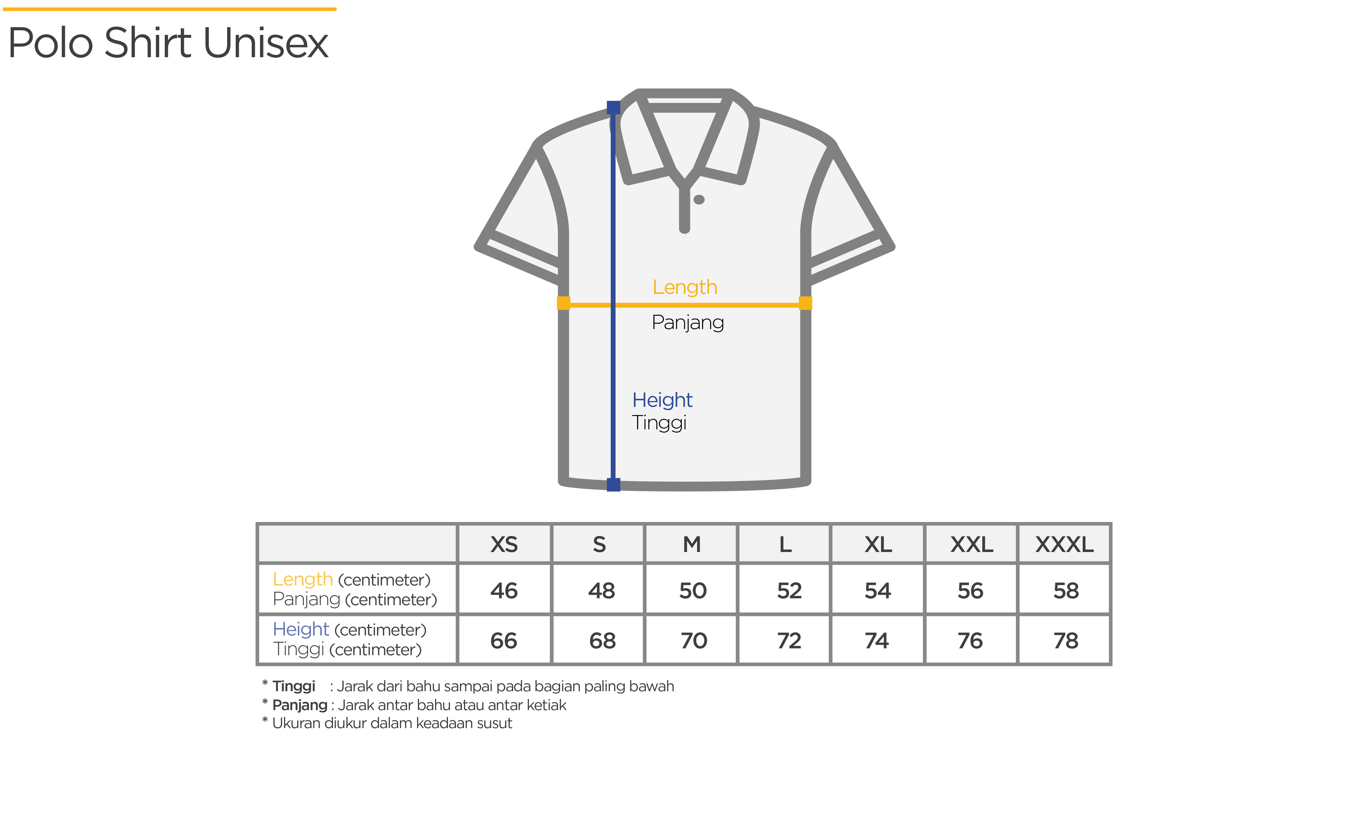 Unisex T Shirt Size Chart Uk